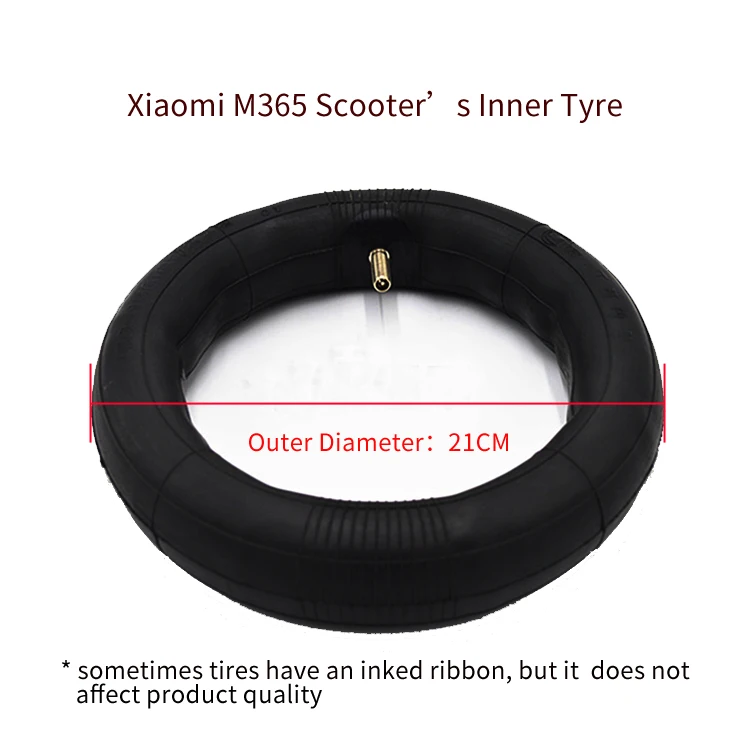 8.5 Inch Camera With Durable Rubber M365 Pro Air Chamber Pneumatic And