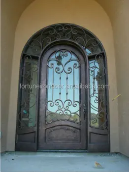 Classic French Door Glass Double Wrought Iron Doors Interior Door Buy French Door Wrought Iron Door Interior Door Product On Alibaba Com