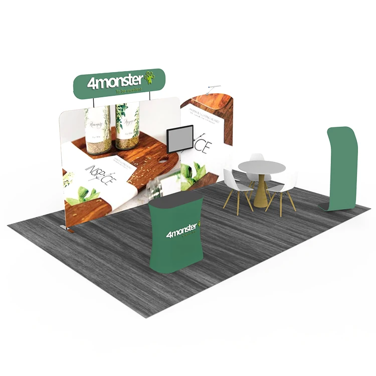 Standard Exhibition System Booth Design,20ft Trade Show Exhibition ...