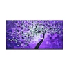 Handmade Contemporary Art Blossom Tree Abstract Heavy Texture Colorful Oil Painting
