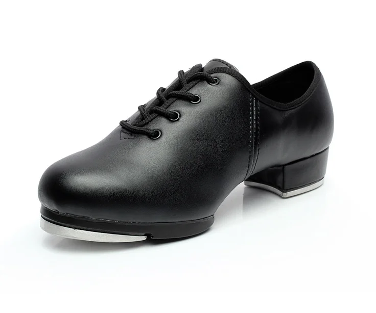 Black Classic All Sizes Tap Dance Shoes For Men Boys Tap