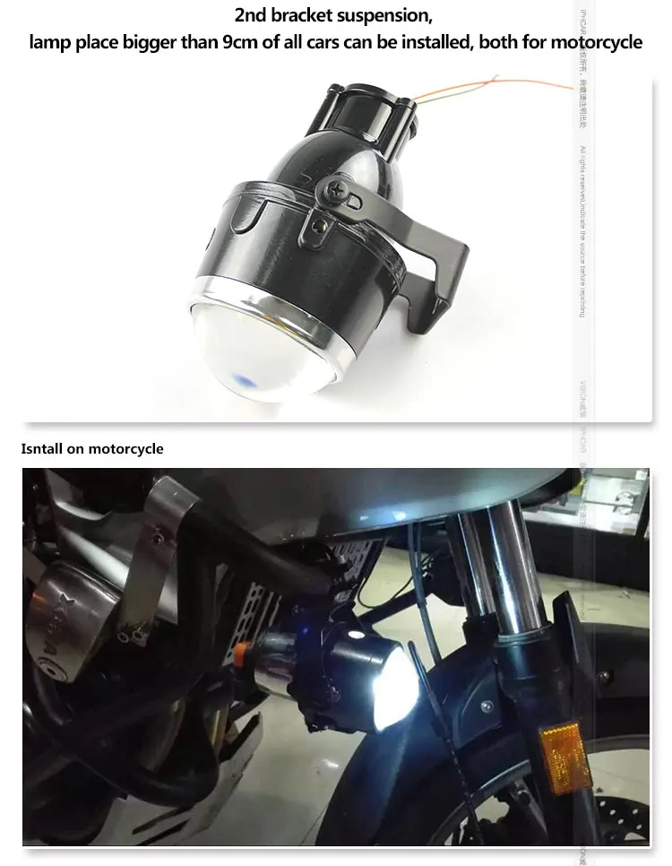 Laser Fog Light Type H11 Hi/low Beam Hid Bixenon Projector Lens Fog