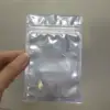 No logo high custom printed glossy original zip lock plastic bag aluminum foil pouch with zipper