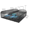 Layout design of modern recirculating aquaculture system - RAS fish farm