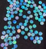 Black Ethopian opal smooth cabochons