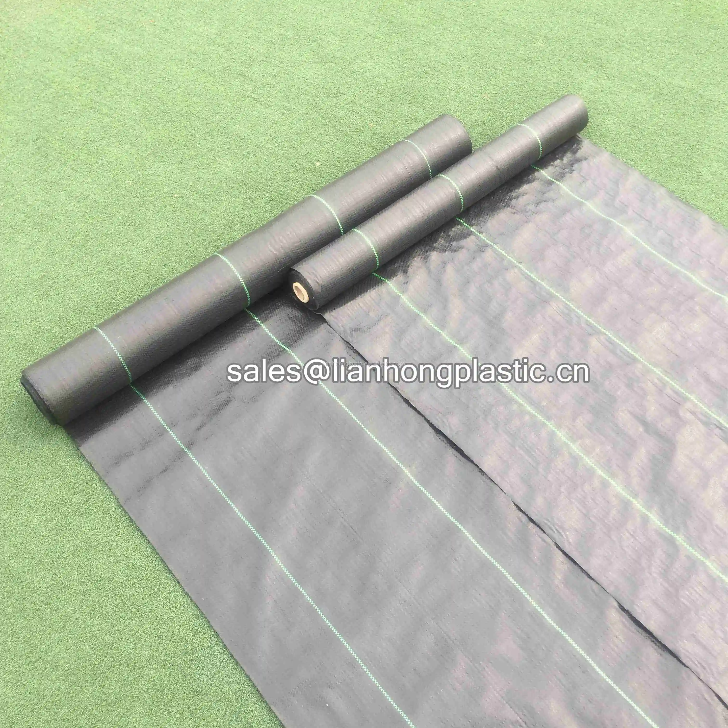 Weed Barrier Fabric /pp Woven Agricultural Weed Mat/dust Control Ground