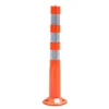 Dingwang Cheap Good Quality Flexible Reflective PE Traffic Poles Warning Post