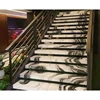 Marble Step Nosing,Marble Stair Step tiles,Chinese Cheap Natural Stone Panda White Marble Step Design