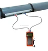 Easy using portable liquid ultrasonic flow meter with clamp on transducer