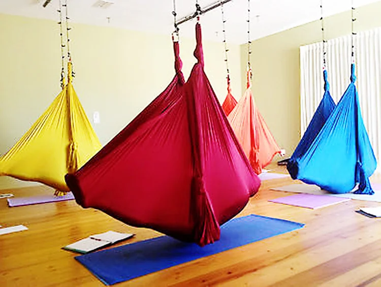 Bring Good Health New Nylon Fitness Antigravity Aerial Yoga Hammock