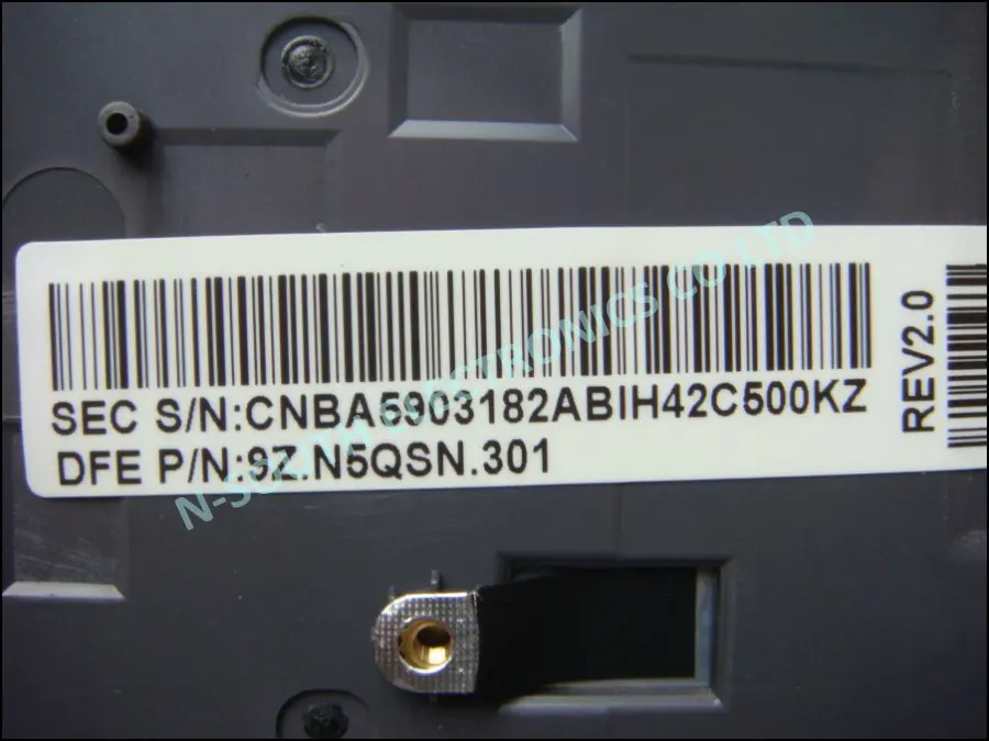 new touchpad palmrest keyboard for samsung np300e5a np300e5c black ru ba75-03502a (4)