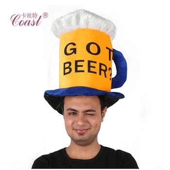 funny beer hats