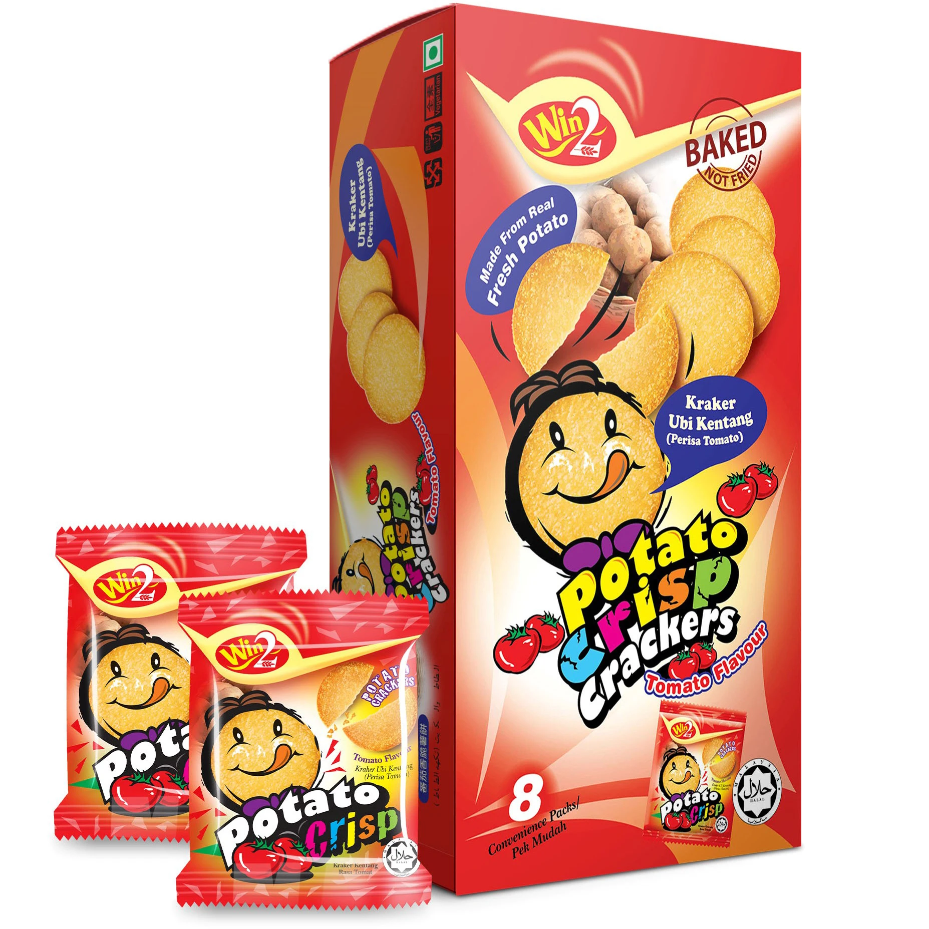 Win2テイストポテトクリスプクラッカートマトフレーバー160g Buy Potato Crisp Cracker Taste Potato Crisp Cracker Potato Crisp Cracker Tomato Flavour Product On Alibaba Com