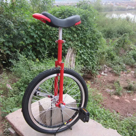 a bike with one wheel
