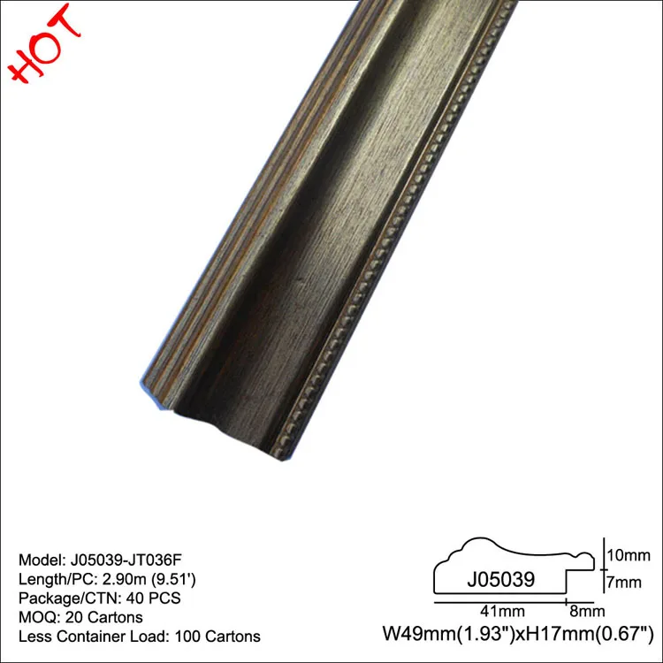 New Design Ps Polystyrene Foam Picture Frame Moulding Mirror Frame