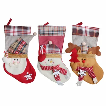 big size christmas table and tree topper decorations traditional tartan christmas stockings best xmas tree decorations - Big Christmas Stockings big size christmas table and tree topper decorations traditional tartan christmas stockings best xmas tree decorations - Big Christmas Stockings