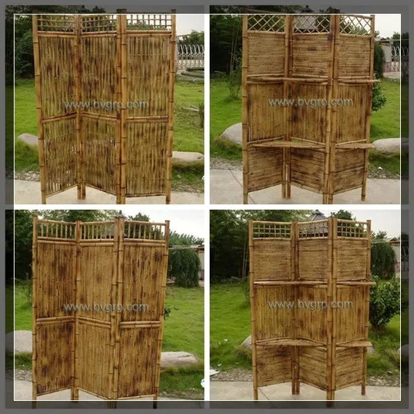 High Quality Natural Outdoor Use Bamboo Decorative Folding Screens Buy Decorative Folding