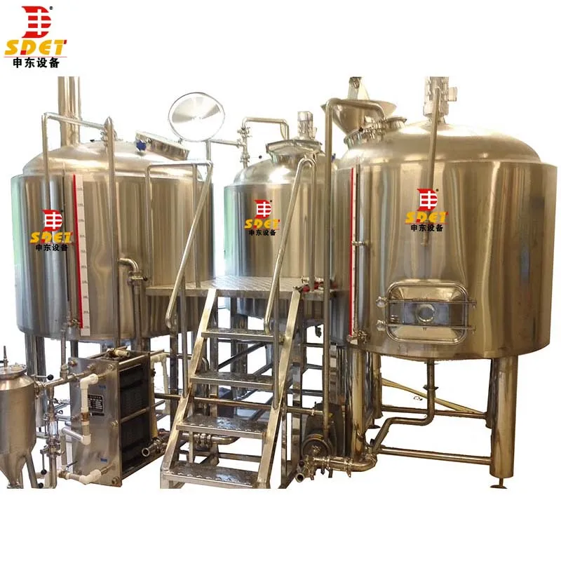 Industry Brew Kettle / Beer Making Machine For Pub / Restaurant / Hotel