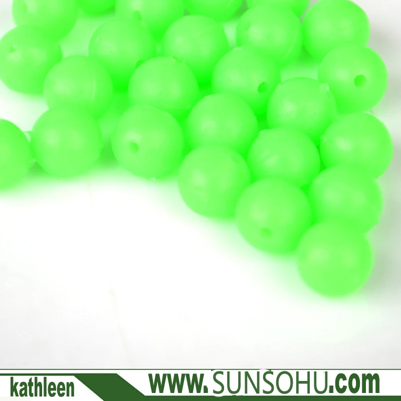 100 x Green LUMO BEADS Rigging for Lures Deepsea Rigs