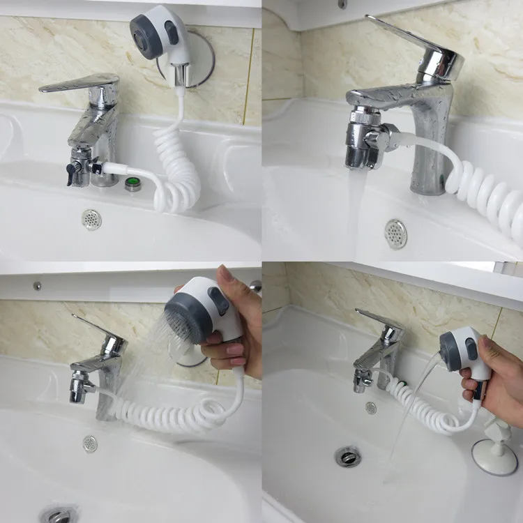Shower Shower Pet Bath Shower Nozzle,Faucet Shower Converter,Hose