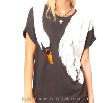 scarf print t shirt