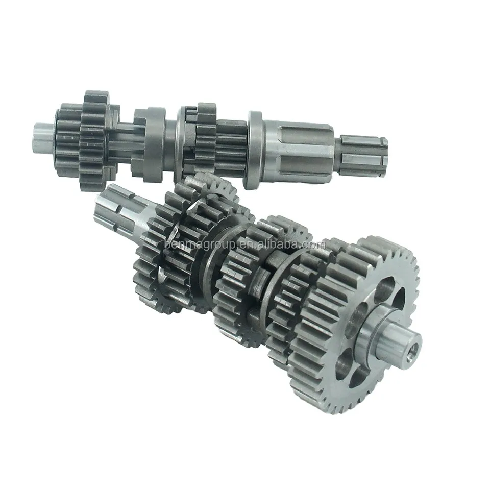 Cg250 Main Counter Shaft 4 Front+1 Reverse Gear Transmission Gear Box ...