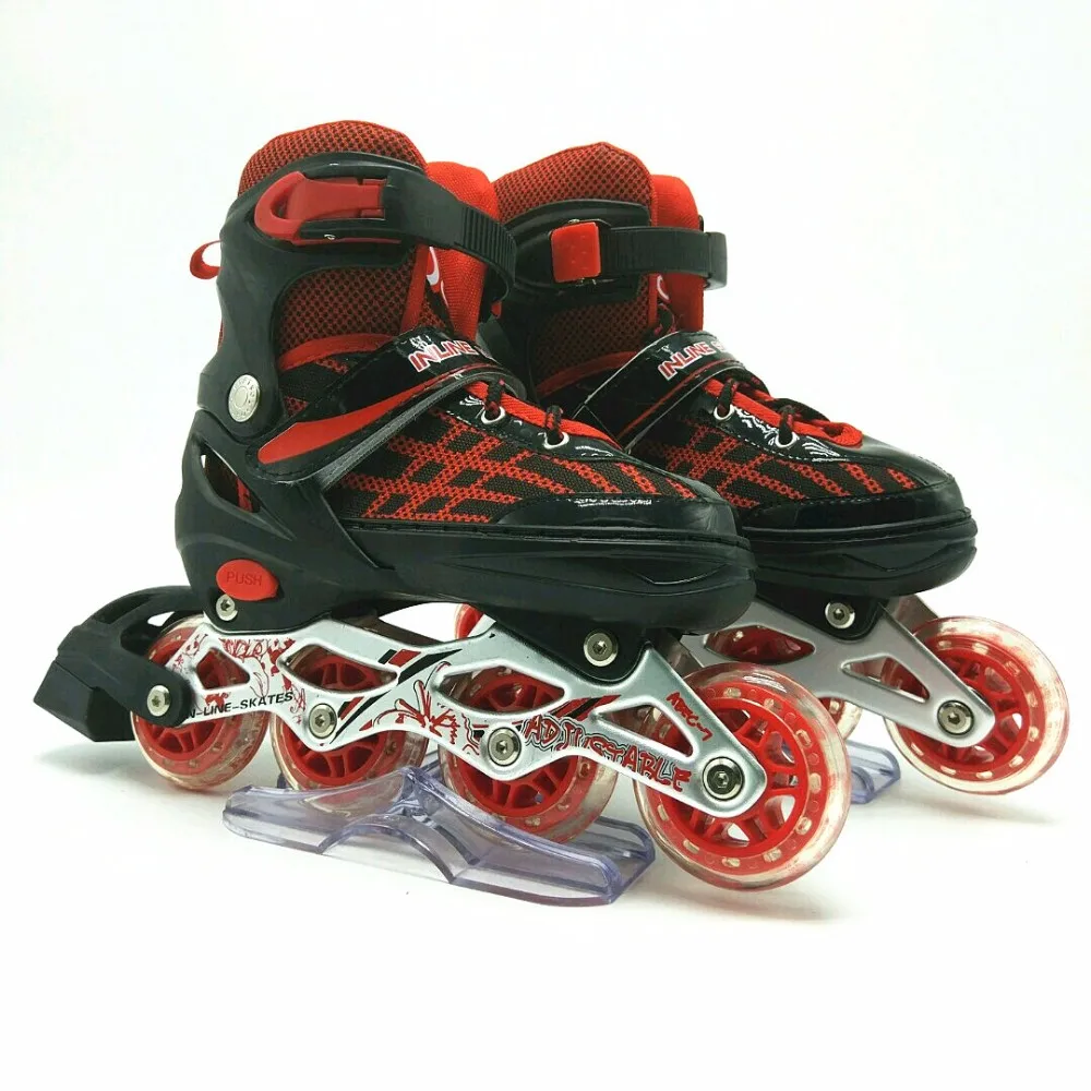 Aluminium Bracket Adjustable Abec7 Bearing Inline Skate For Kids