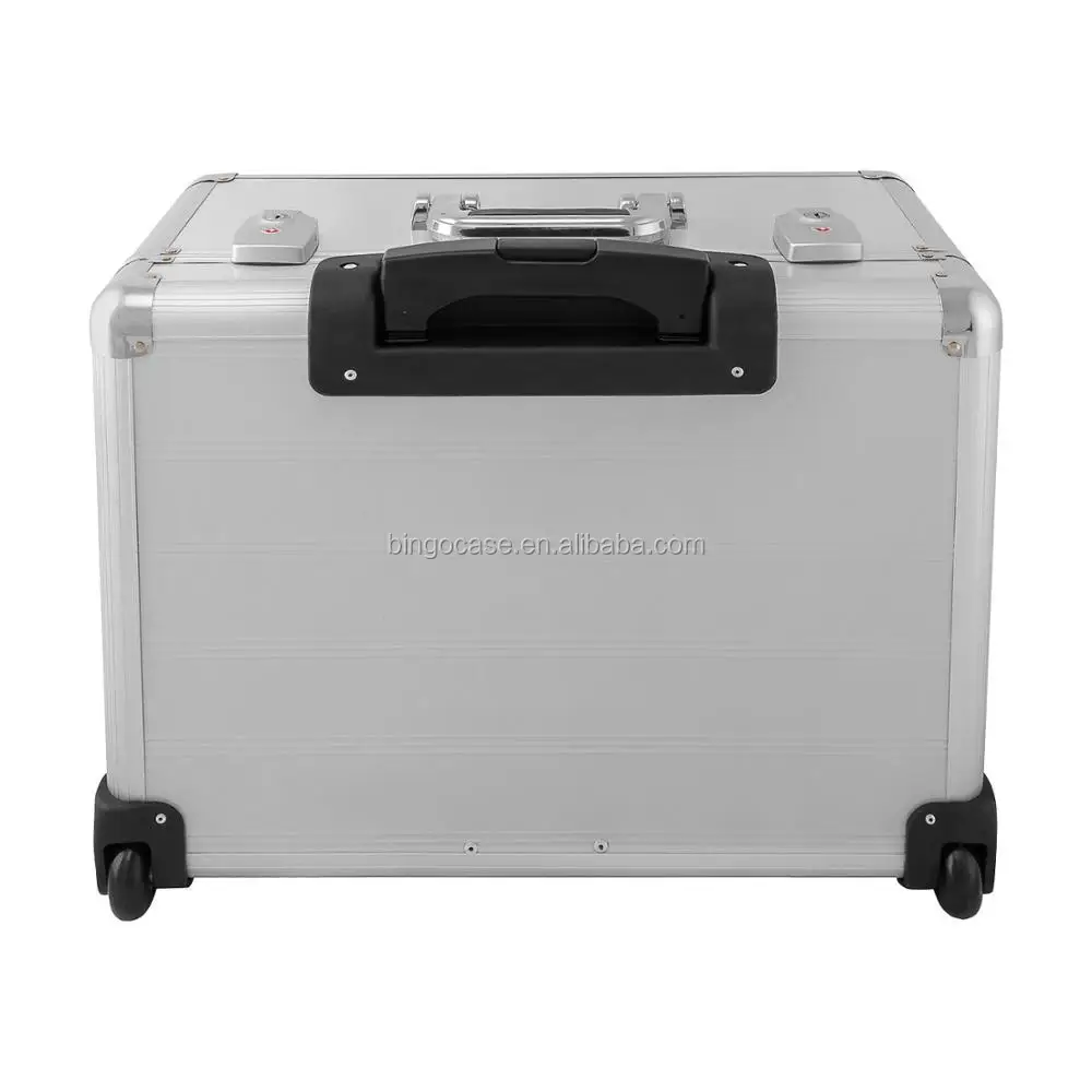 Laptop Compartment Trolley Aluminum Travel Suitcase Buy Aluminium