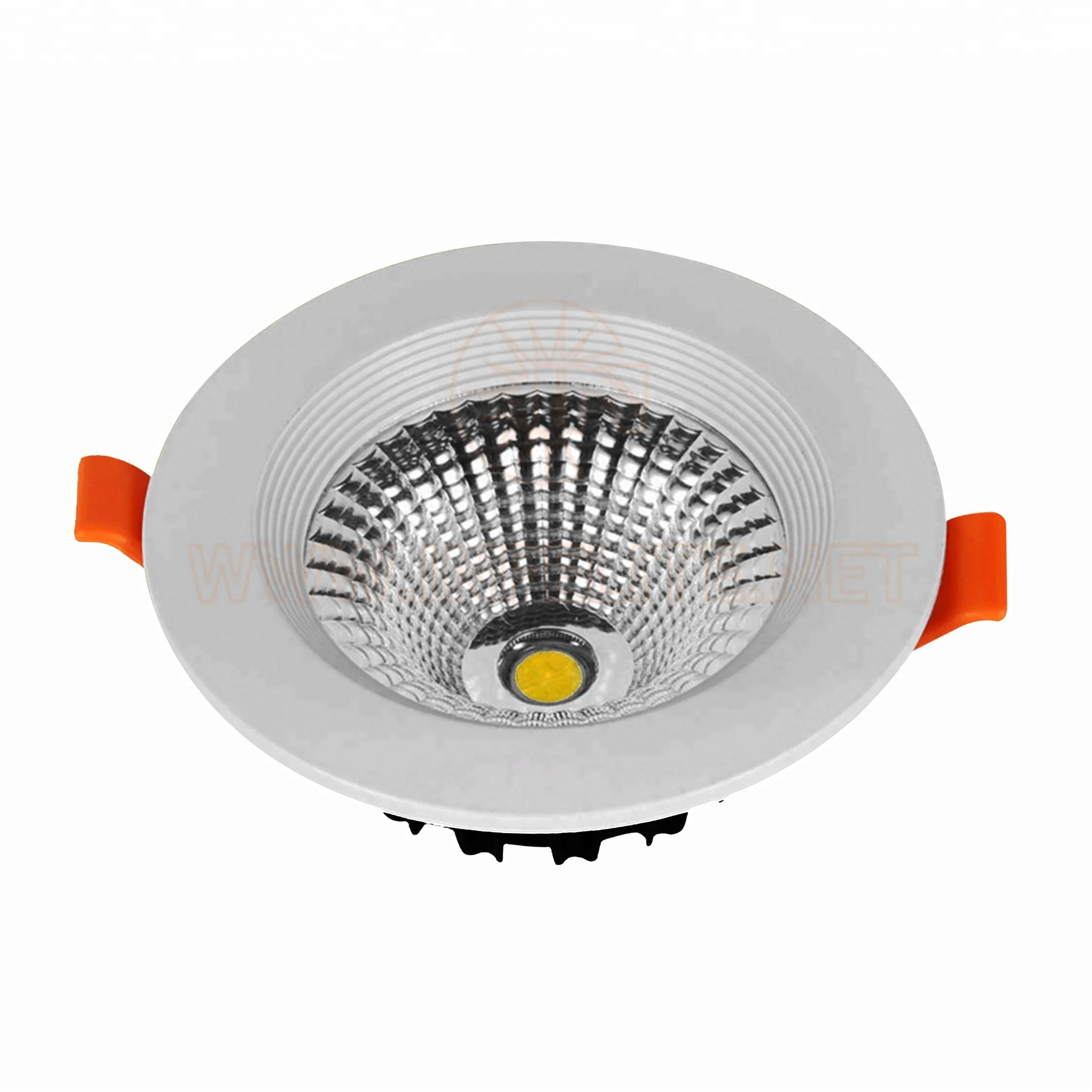 IN-DL106 Cold Forging 6063 Aluminum Round Recessed 5W 7W 10W 15W 18W 24W 30W COB LED Ceiling Downlight Down Light Lamp Fixture