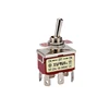 XT-23A on off on TUV&RoHS DPDT 6 pin spring return on off toggle switch