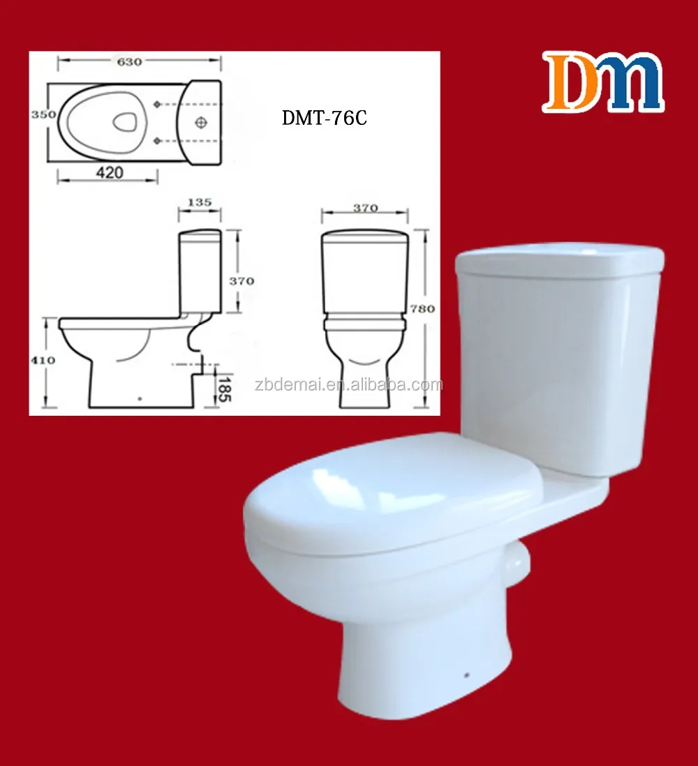 Two Piece Toilet Ceramic Ptrap/ Xtrap/ S trap/ Siphonic Toilet Buy
