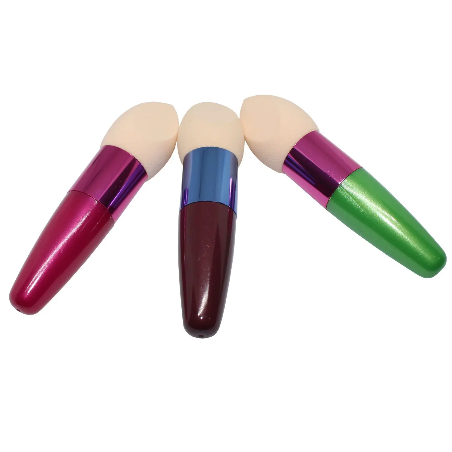 Foundation Makeup Sponge Cosmetic Brushes Puff Lollipop Concealer Sponge Cosmetic tools