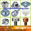 ball nilon 1" transfer bearing unit roller/ball metal transfer bearing unit conveyor roller/plastic track stud roller bearings