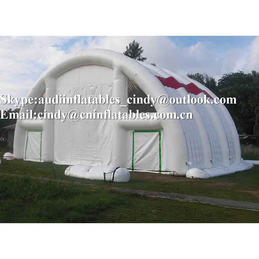 Air Tight Inflatable Work Tent Durable Inflatable Shelter Tent For Sale