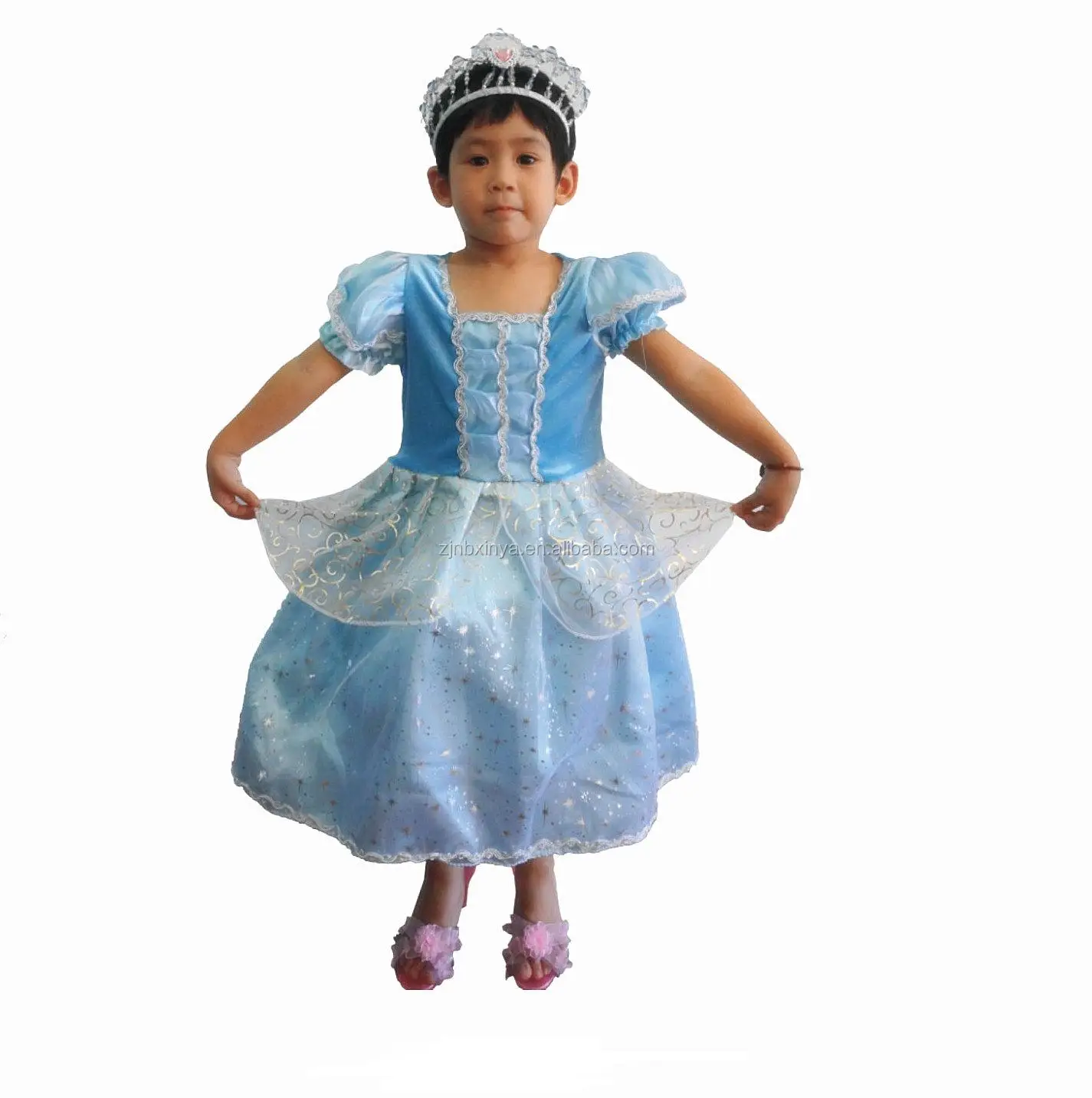 blue princess costume