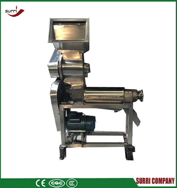 SURRI Industrial Screw Lemon Orange apple Ginger Coconut Milk Extracting Machine Fruit Juice Extractor