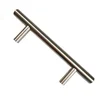 Hot cabinet drawer door pull handles stainless steel storage cabinet T bar wardrobe handle