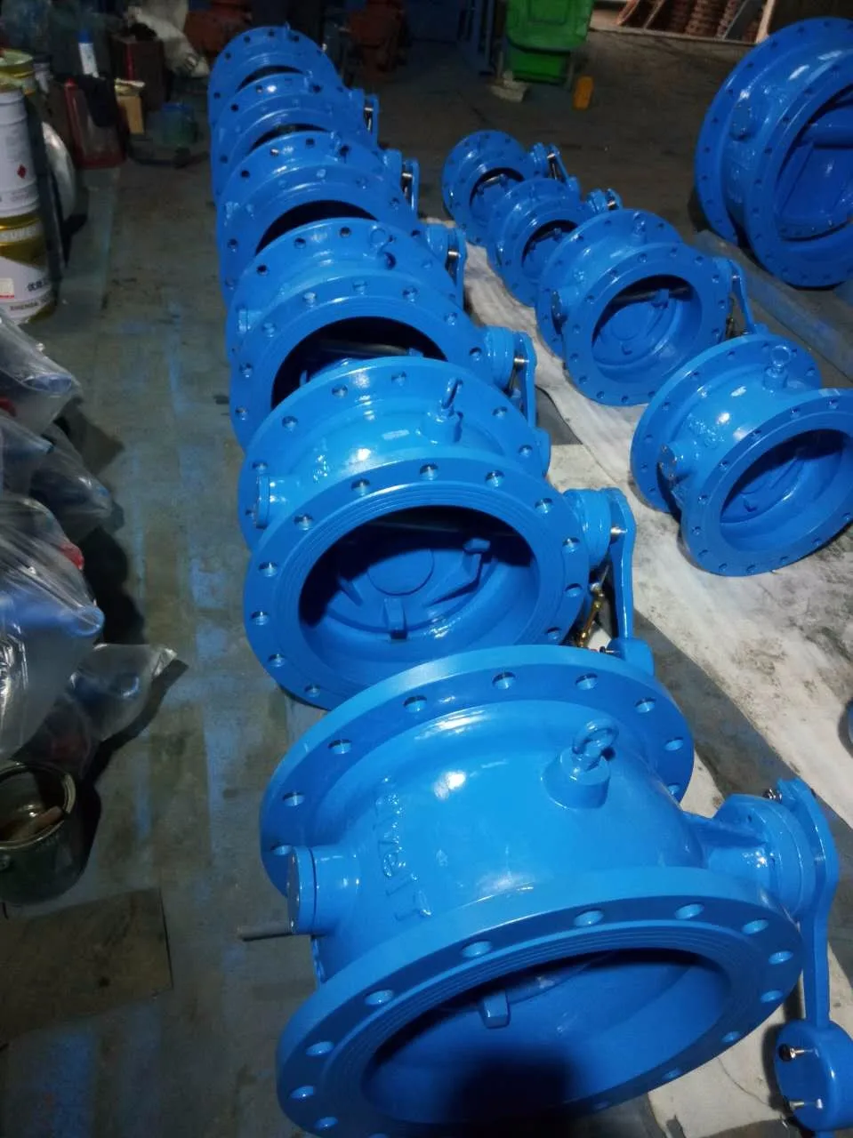 Slanting Disc Check Valve With Counterweight And Hydraulic Damper - Buy