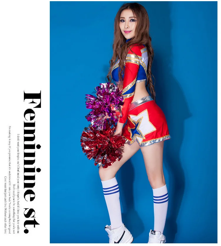 Custom High School Musical Hot Cheer Spandex Cheerleading Uniforms