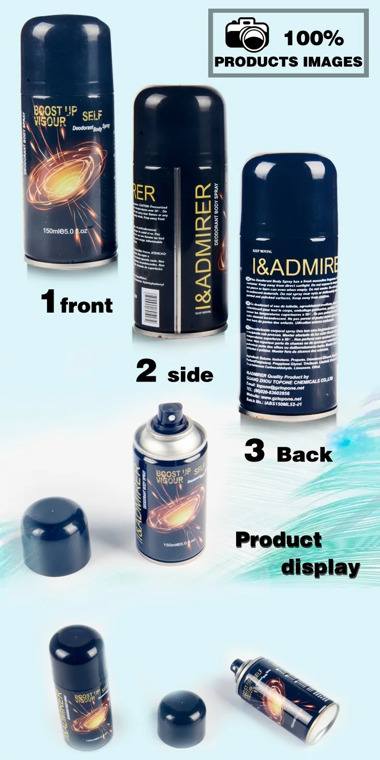 2018 canning body spray&go to odor &persistent aroma