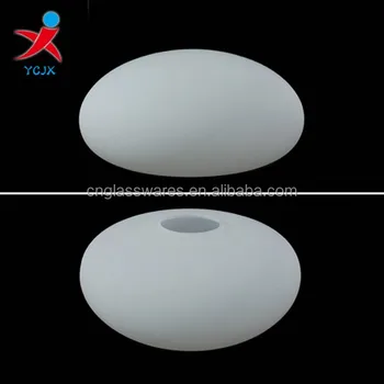 white glass light shade