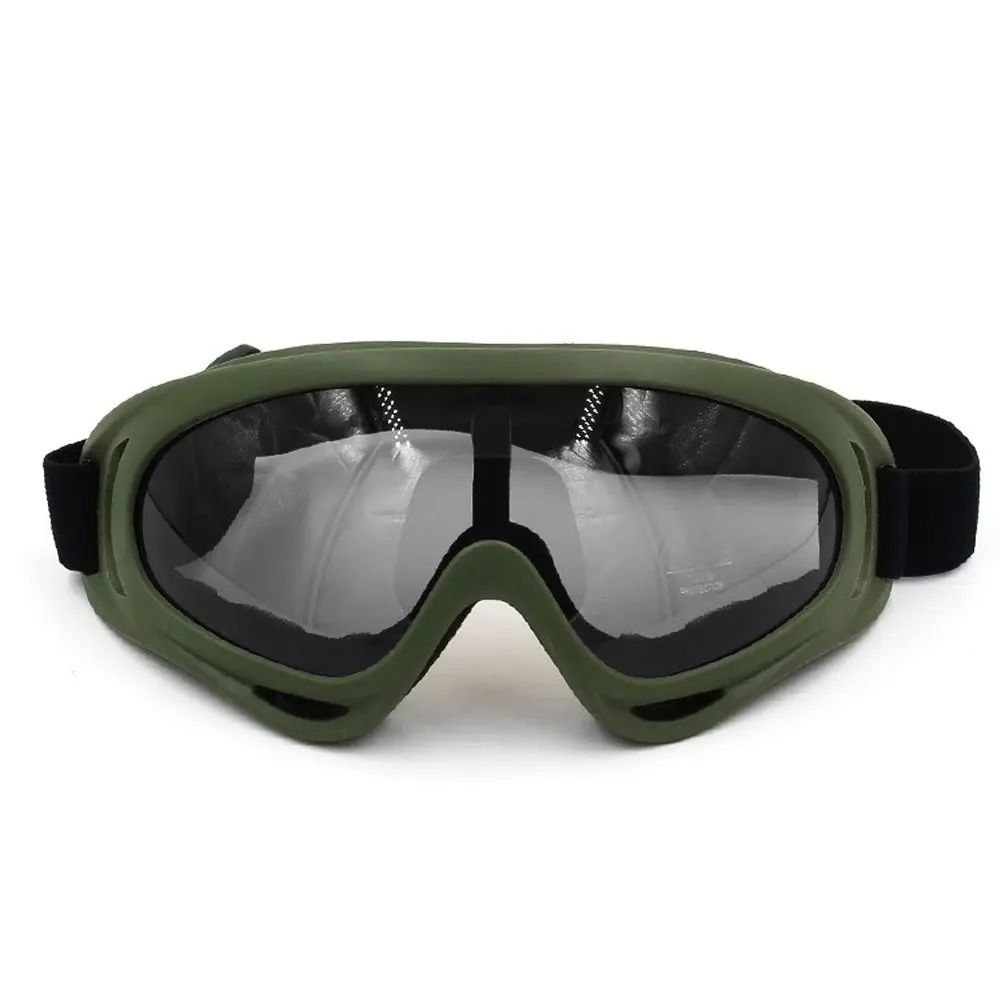 ActionEliters Adjustable UV Protective Outdoor Glasses Motorcycle Goggles Dust-proof Protective Combat Goggles Military Outdoor Tactical Goggles to Prevent Particulates and Fog 