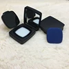 Square magnet compact powder case with puff mirror