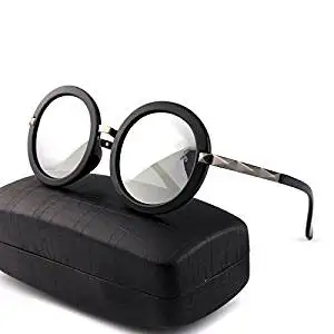 ZWC Europe round sunglasses in polarized glasses color film round driving driving sunglasses the driver mirror
