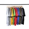 160gsm bulk buy hot sale cheap solid color t shirt basic casual loose t shirt men 100% cotton t shirt short sleeve summer men
