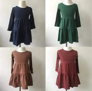 matching baby and toddler flower girl dresses