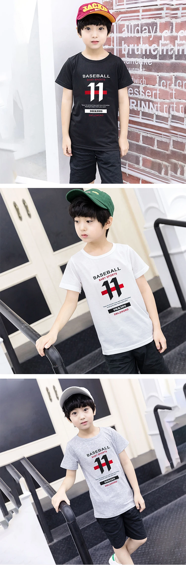 Dr180106bg001 Bulk Kid Tshirt Wholesale T Shirt Cheap Plain Children