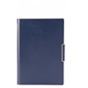hight quality PU leather hard cover notebook loose-leaf line pages journal notebook with metal buckle