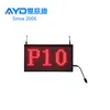 Custom P10 Indoor /Outdoor USB/3G/WIFI Mini Program Scoring LED Display Board Factory