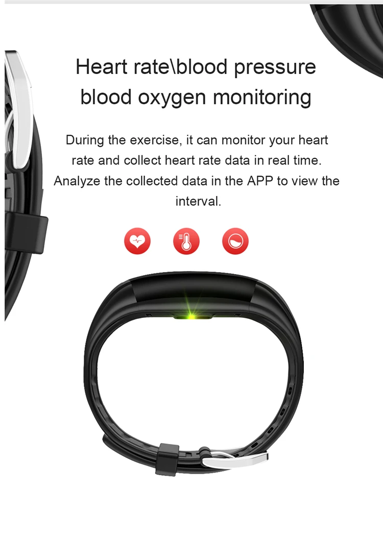 Fitness Band Smart Bracelet C5s Waterproof IP67 Sports Bracelet Sleep Health Monitoring Calories